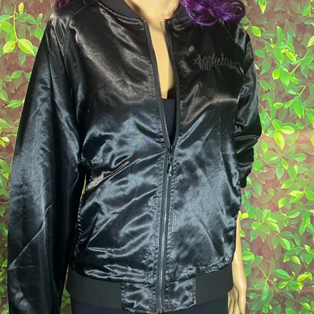 Affliction Women’s Premium Flex Satin Jacket - Picture 11 of 16